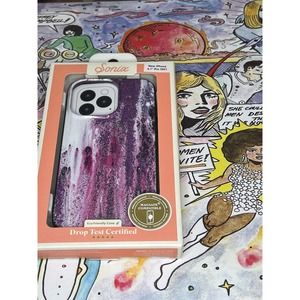 Sonix Apple iPhone 13 Pro Case Magnetic Charge Compatible Purple Rain Gl…
